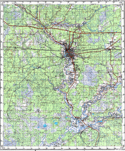 Thumbnail Map 100k--o36-138--(1987)