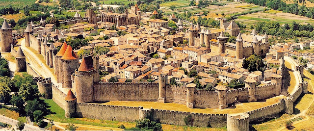 Historia de las civilizaciones: La ciudadela de Carcasona (Francia)