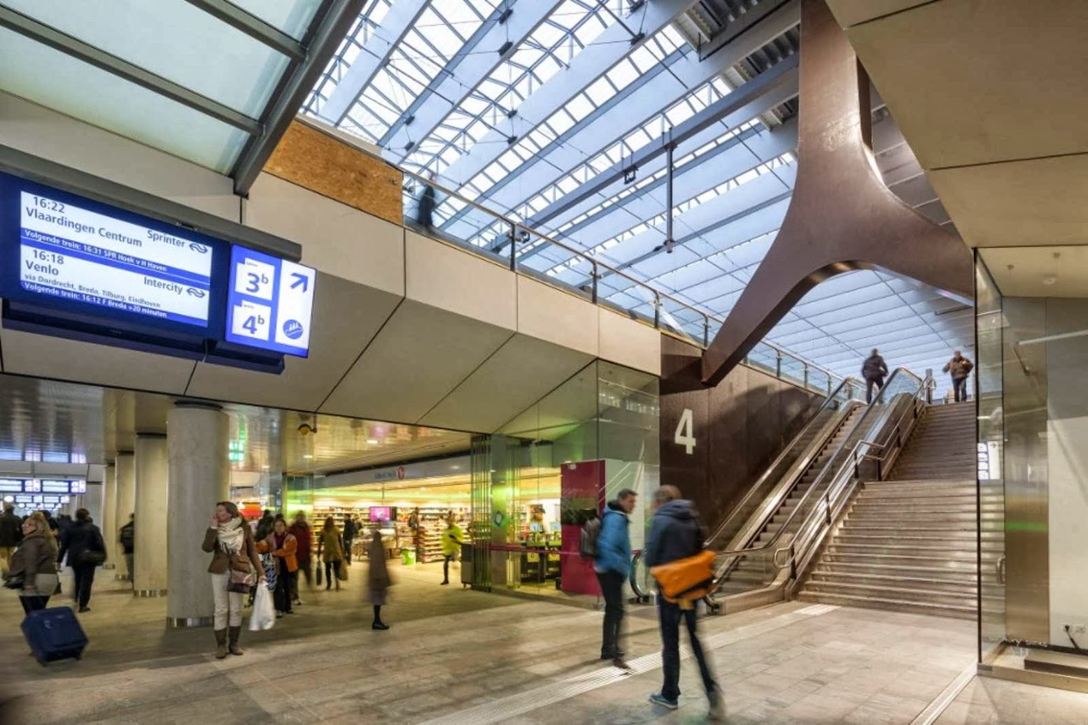 Rotterdam Central Station by MVSA Architects