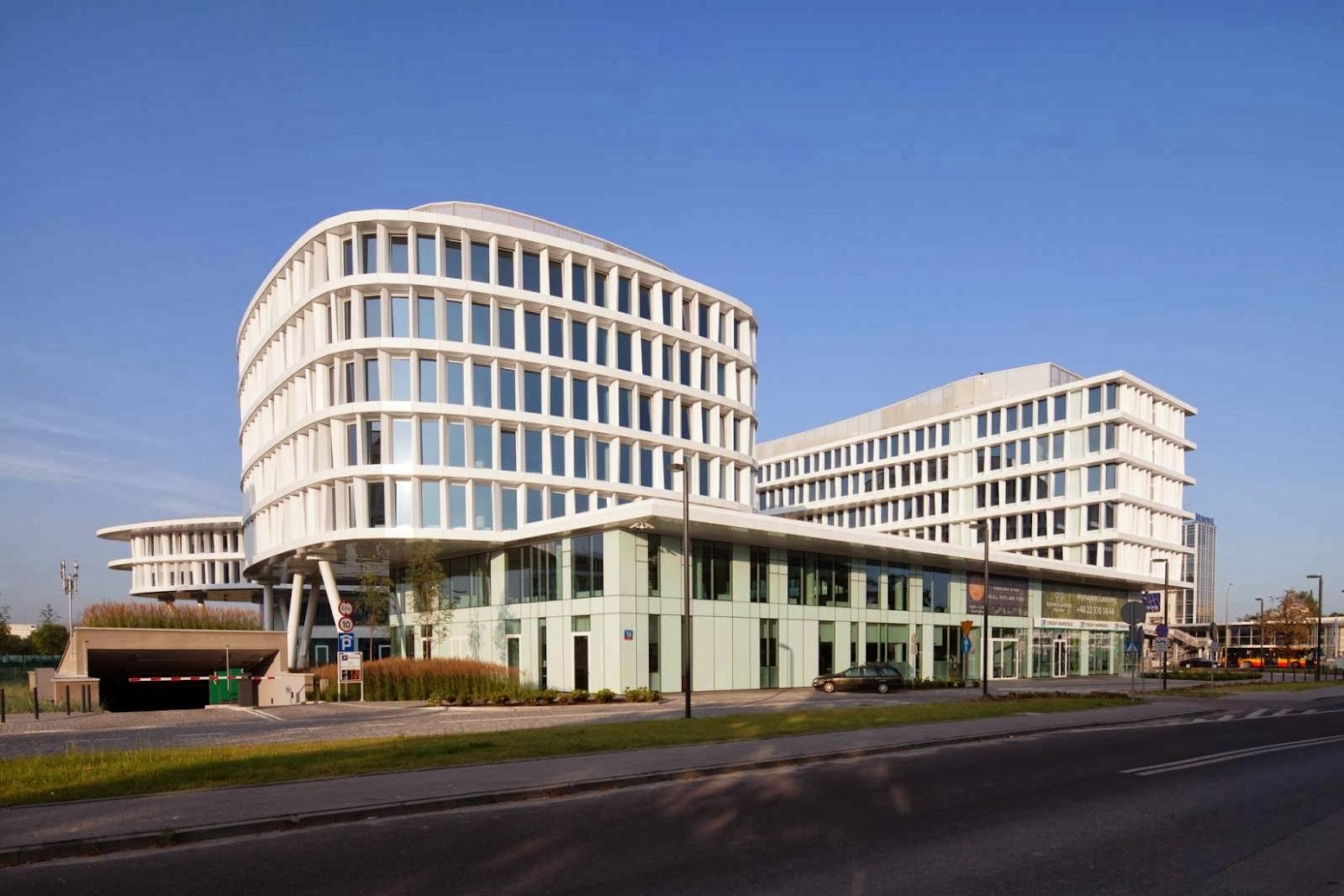 Business Garden Warszawa Hotel by Fuksas