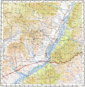 Уменьшенное изображение Карта 200k--m49-23
