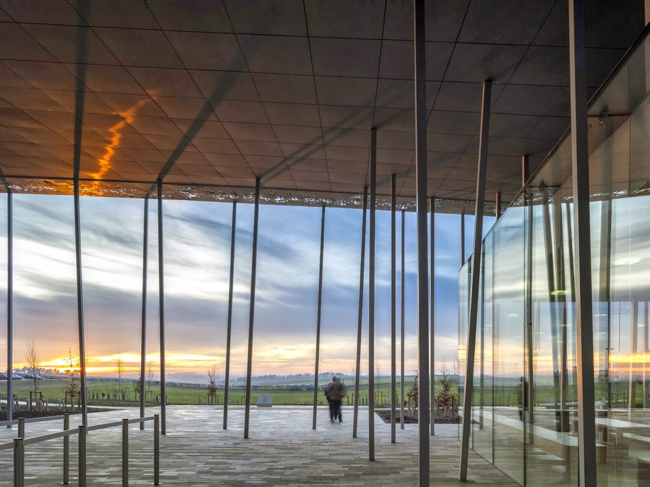 Stonehenge Visitor Centre by Denton Corker Marshall