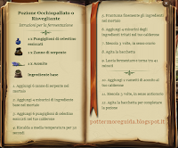 Pozione Occhiopallato o Risvegliante - Istruzioni Pozione Occhiopallato o Risvegliante - Istruzioni