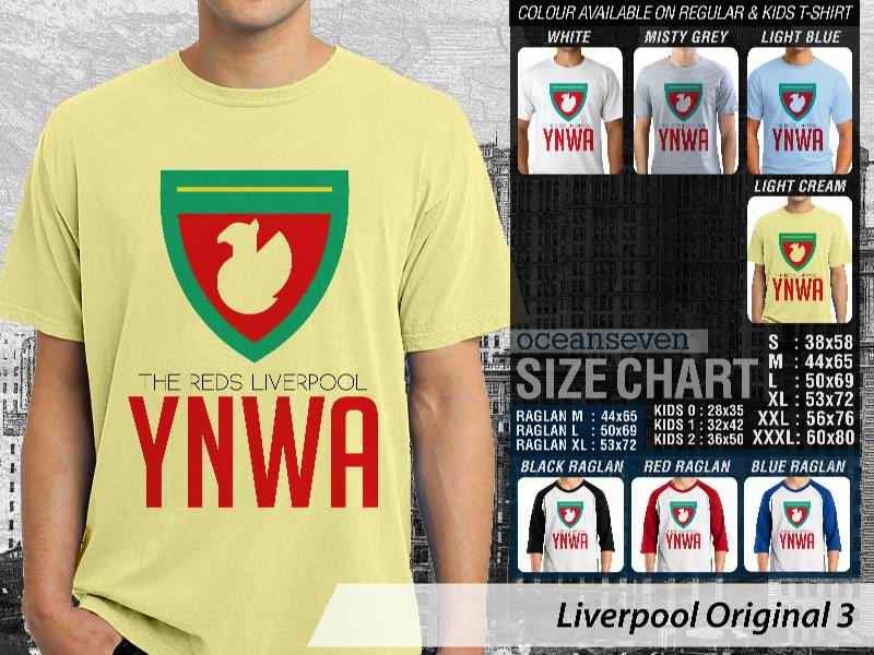 KAOS Liverpool 31 Logo Klub Bola distro ocean seven