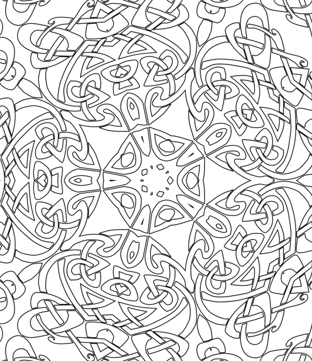 Free Printable Adult Coloring Pages Mandala Coloring
