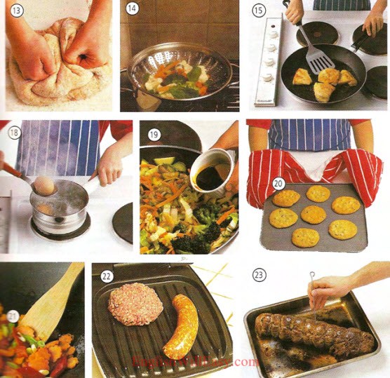 Cooking - Food - Picture Dictionary