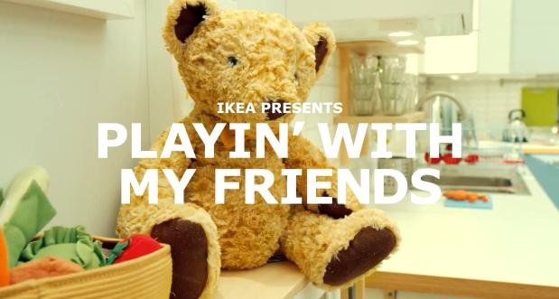 Ikea's First Music Video-Style Ad "Playin' With My Friends"