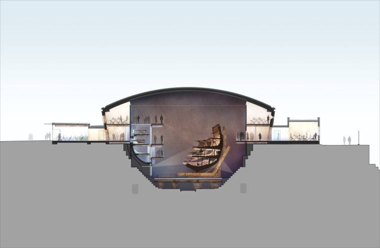 Mary Rose Museum by Wilkinson Eyre