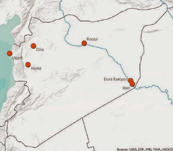 Satellite images reveal plight of six Syrian sites Satellite images reveal plight of six Syrian sites