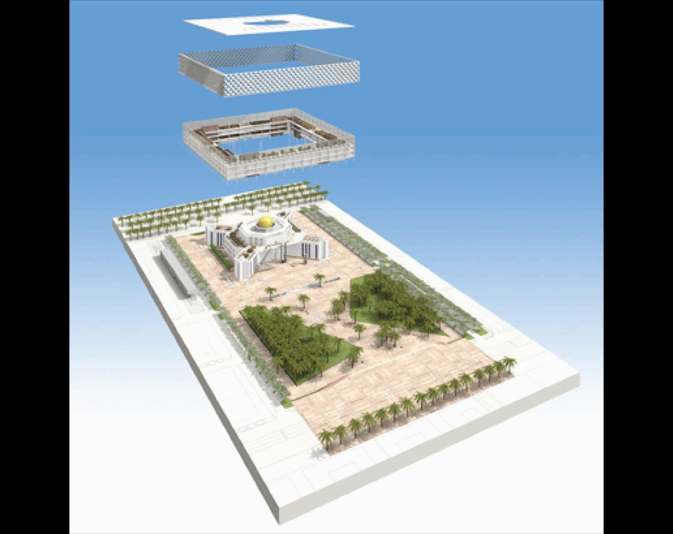 King Fahad National Library by Gerber Architekten