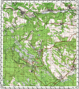 Уменьшенное изображение Карта 100k--n47-057