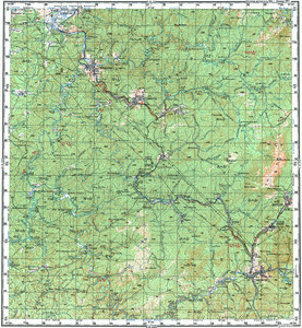 Уменьшенное изображение Карта 200k--n45-28