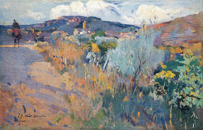 Joaquim Mir - View of L’Aleixar (c. 1915-1919)