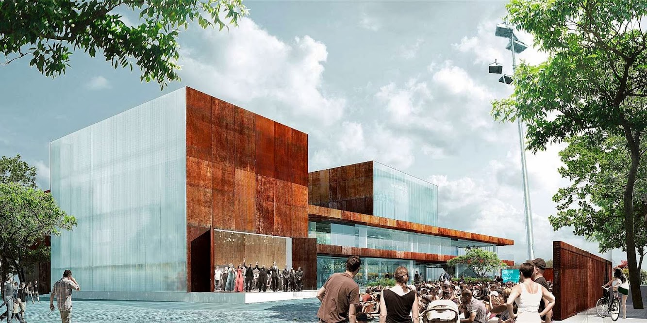 schmidt hammer lassen architects Wins Vendsyssel Theatre Competition