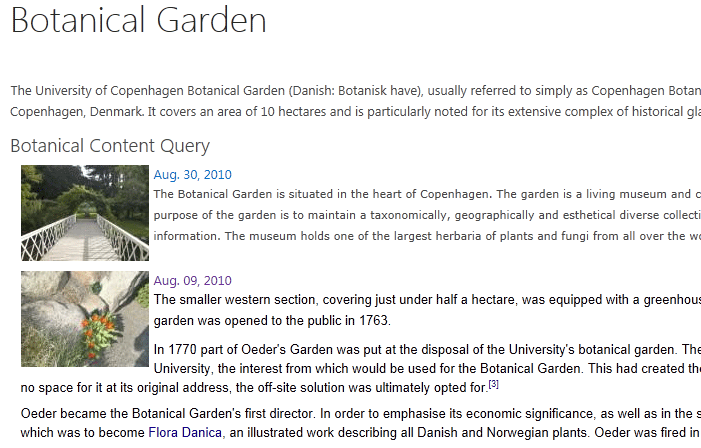 SharePoint 2013 Content Query