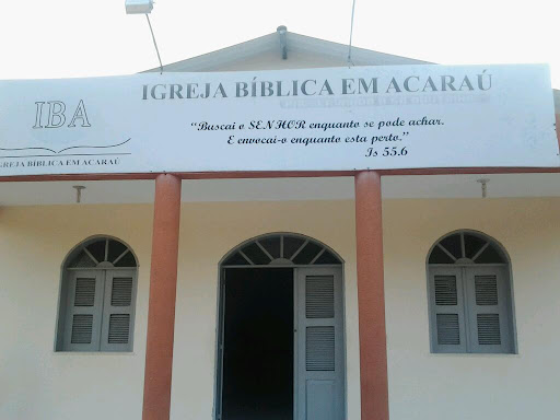 Igreja Bíblica de Acaraú, Rua professora teresa jesus silva - Buriti, CE, Brasil, Local_de_Culto, estado Ceará