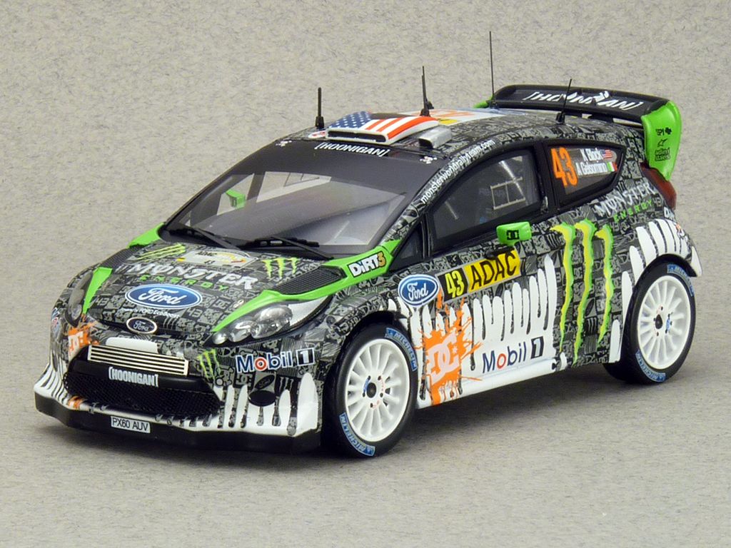 Rallye Schweden 2011 1:43 Ford Fiesta RS WRC Hirvonen AL 2011-S-03i
