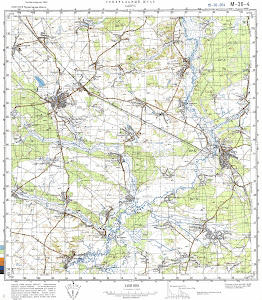 Уменьшенное изображение Карта 100k--m36-004