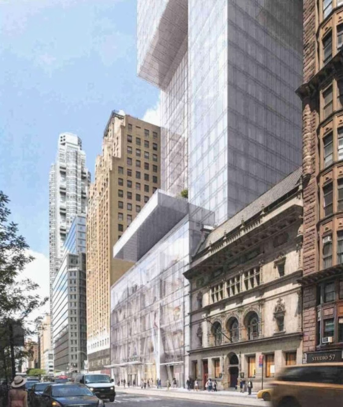 New York, Stati Uniti: 215 West 57Th Street by Adrian Smith + Gordon Gill Architecture
