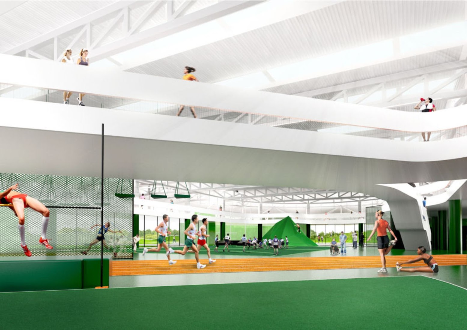Multi Sport Centre by CEBRA