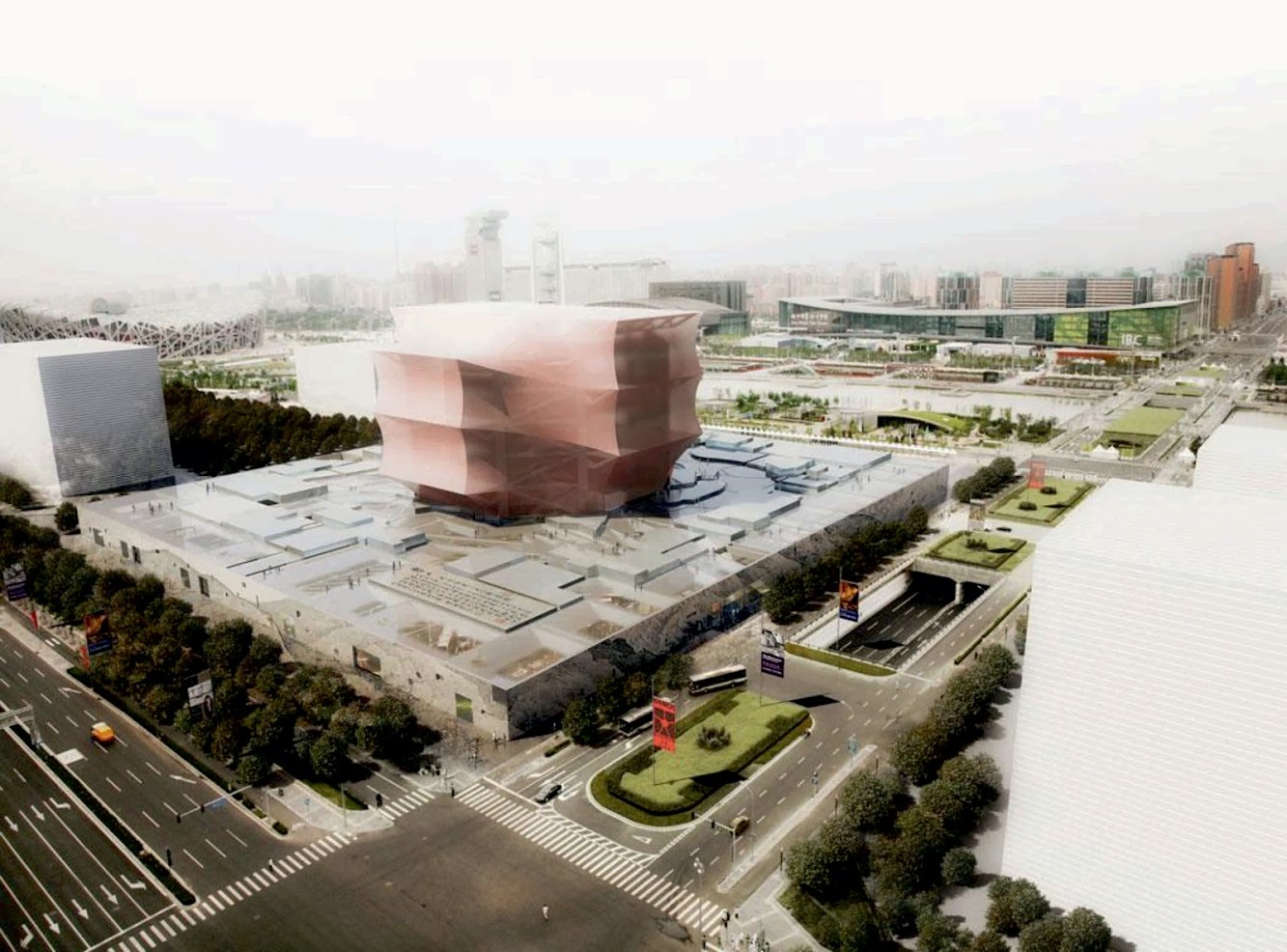 Pechino, Cina: National Art Museum of China by Oma