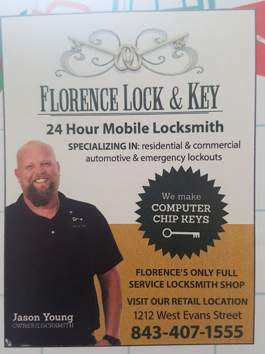 Locksmith «Florence Lock & Key», reviews and photos, 1212 W Evans St, Florence, SC 29501, USA