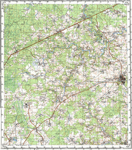 Уменьшенное изображение Карта 100k--n36-058