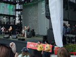 Emmylou...just wow.  I hit the audience seats.  Aden watches next to Sarah.