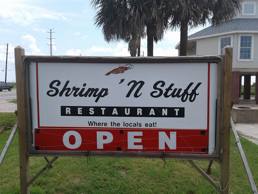 Restaurant «Shrimp N Stuff Food Truck», reviews and photos, 16510 Jamaica Beach Rd, Jamaica Beach, TX 77554, USA