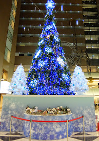 新宿NSビルのクリスマスイルミネーション2014