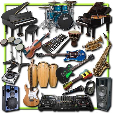 Raccolta Strumenti e Accessori Musicali F.to .PSD con trasparenza Raccolta Strumenti e Accessori Musicali F.to .PSD con trasparenza