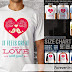 Kaos Couple Love Me