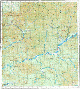 Уменьшенное изображение Карта 200k--n53-25