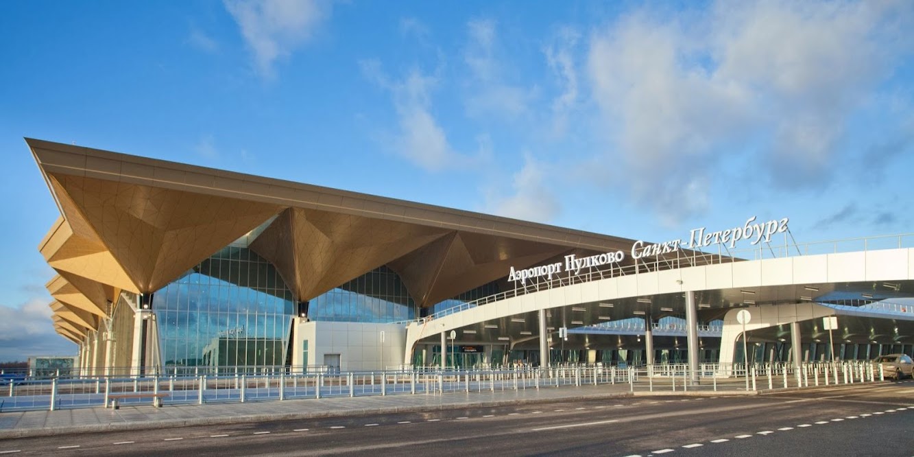 San Pietroburgo, Russia: Open Pulkovo Airport by Grimshaw