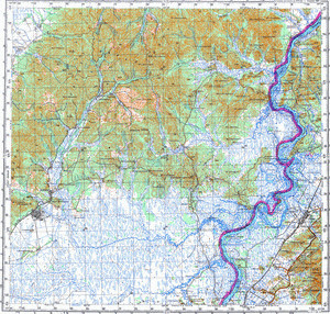 Уменьшенное изображение Карта 200k--l53-14