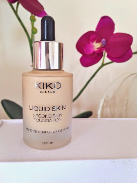 KIKO Liquid Skin Second Skin Foundation Review, KIKO cosmetics, KIKO Liquid Skin Second Skin