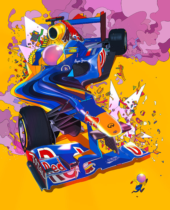 2012 Red Bull рисунок sakiroo