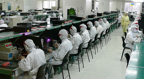 Pabrik Foxconn di Shenzhen China