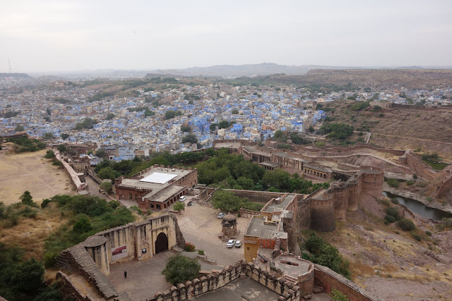 Jodhpur - The Blue City - on the edge of the Thar desert.