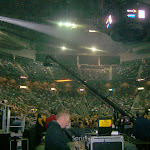 We played the opening of the sprint center
