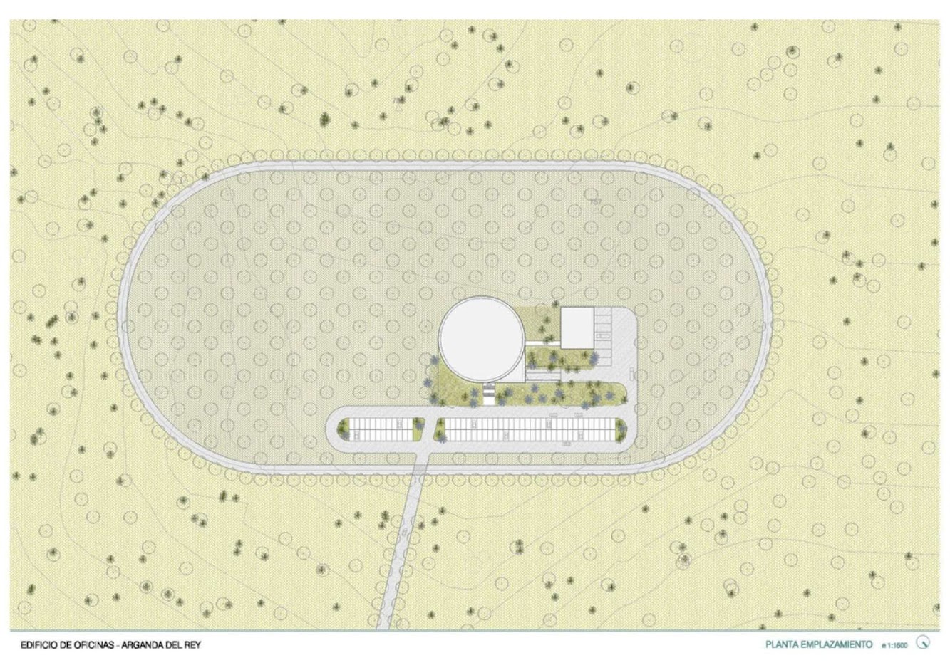 Satellite control center by Herreros Arquitectos