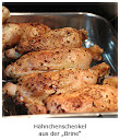 Hähnchenschenkel aus der Brine Hähnchenschenkel aus der Brine