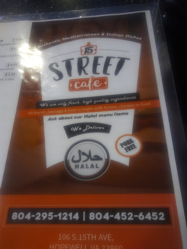 Restaurant «15th Street Cafe», reviews and photos, 106 S 15th Ave, Hopewell, VA 23860, USA