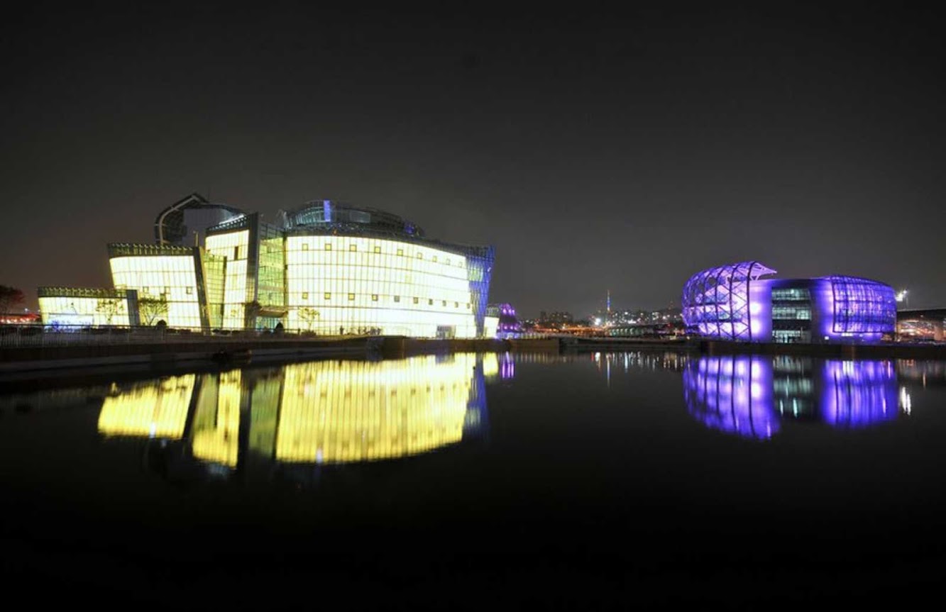 Seoul Floating Islands by H Architecture