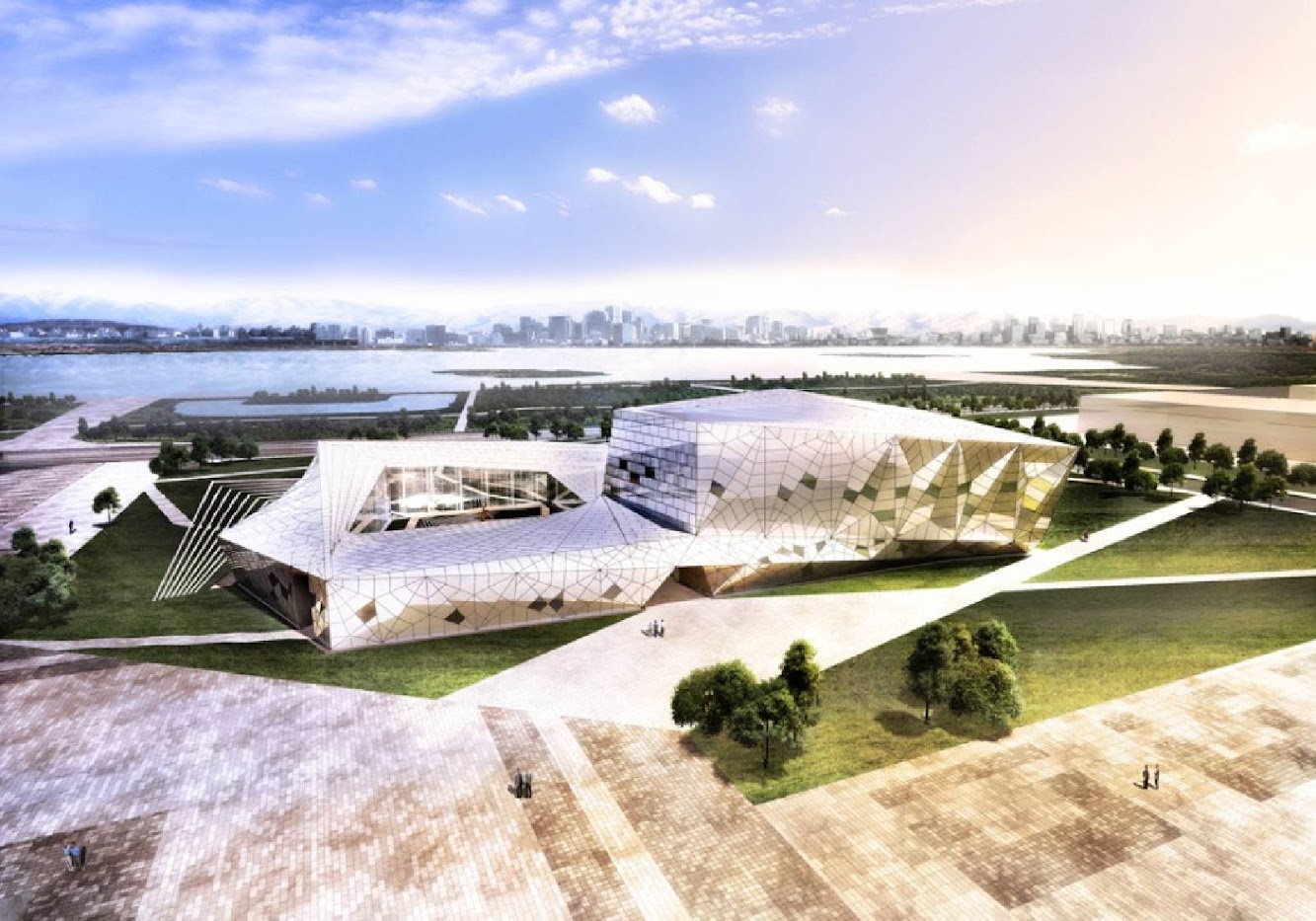 02 Datong Library by Preston Scott Cohen