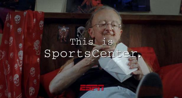 The Real John Clayton in This is SportsCenter Ad