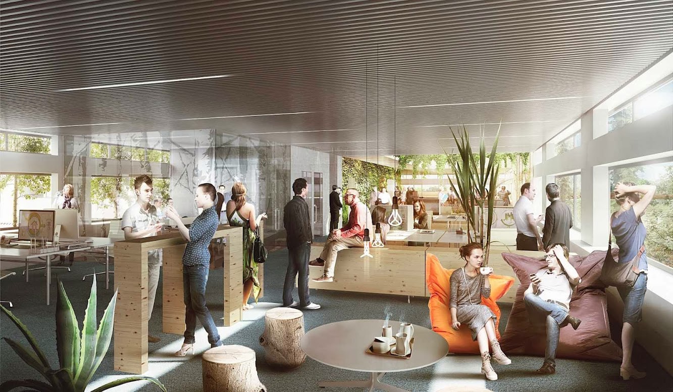 schmidt hammer lassen architects wins Skanderborg Sports and