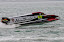 Qatar-Doha David Del Pin of Italy of the Team Abu Dhabi at UIM F1 H20 Powerboat Grand Prix of Qatar. March 13-14, 2015. Picture by Vittorio Ubertone/Idea Marketing.