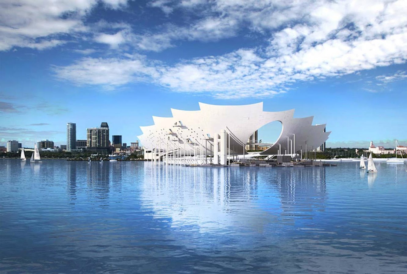 St Petersburg Pier by Michael Maltzan Architecture