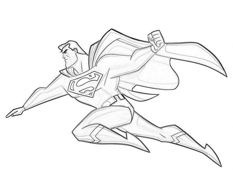 Superman Coloring Pages My Coloring Pages - superman printable coloring pages